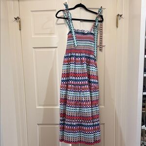 Hill House Multicolor Gingham Nap Dress